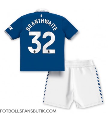 Everton Jarrad Branthwaite #32 Replika Hemmatröja Barn 2023-24 Kortärmad (+ Korta byxor)